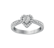 Immagine di MAGIA S ANELLO CUORE PAVÉ 20086256