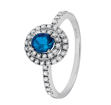 Immagine di DORA ANELLO DIAMANTI E ZAFFIRO 20057682