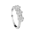 Immagine di PETAL CUT ANELLO ORO BIANCO E DIAMANTI 20087107