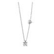 Immagine di BATTITO GIROCOLLO ORO BIANCO ORO ROSA E DIAMANTI 20082998