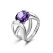 Immagine di TECUM ANELLO CON AMETISTA IN ARGENTO PCM39B