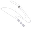 Immagine di MAGIA S COLLANA TRILOGY RETTANGOLO PAVE' 20091744