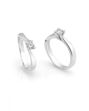 Immagine di ANELLO SOLITARIO IN ORO BIANCO E DIAMANTI AB15554E