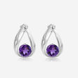 Immagine di TECUM ORECCHINI CON AMETISTA IN ARGENTO PCME09