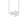 Immagine di MAGIA GARDEN COLLANA FIORE DOPPIO PAVE' 20101506