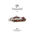 Immagine di Bracciale Tamashii Originale "Ruota della Preghiera" occhio di tigre BHS924-S4-214