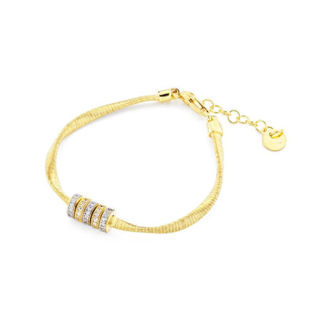 Immagine di BRACCIALE TWIST OMEGA RONDELLE BRCC 003