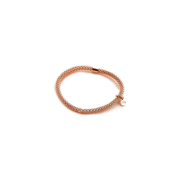 Immagine di BRACCIALE IN ARGENTO ROSATO BRSS 030 R