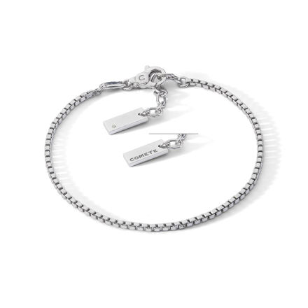 Immagine di BRACCIALE PIASTRINA IN ARGENTO E DIAMANTE UBR 1255