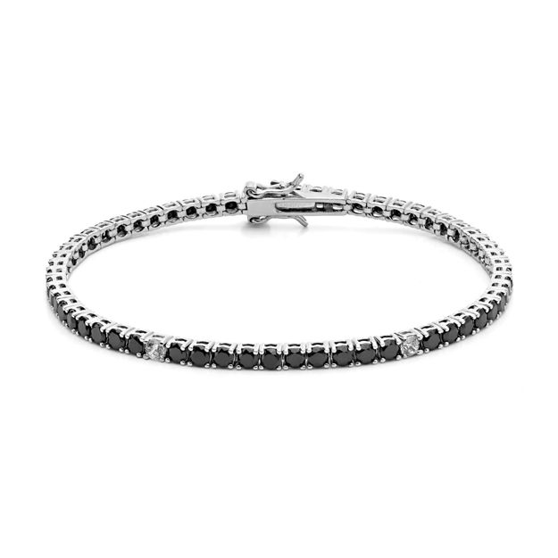 Immagine di TENNIS BRACCIALE IN ARGENTO UBR 990 M19