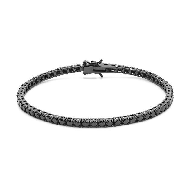 Immagine di TENNIS BRACCIALE IN ARGENTO BRUNITO UBR 992 M20