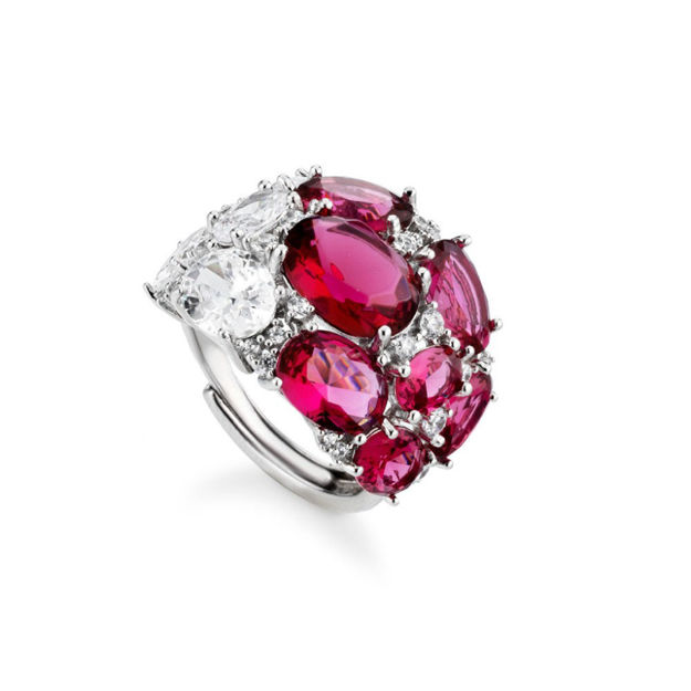 Immagine di ANELLO FENICE GLAM ANKB 006-ROSSO