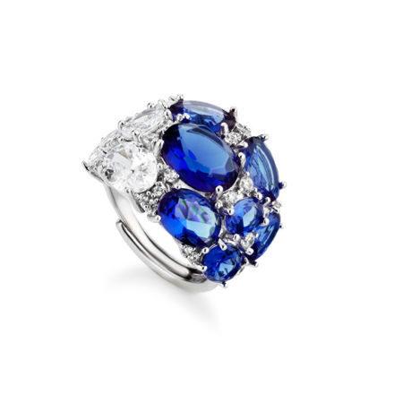 Immagine di ANELLO FENICE GLAM ANKB 006-BLU